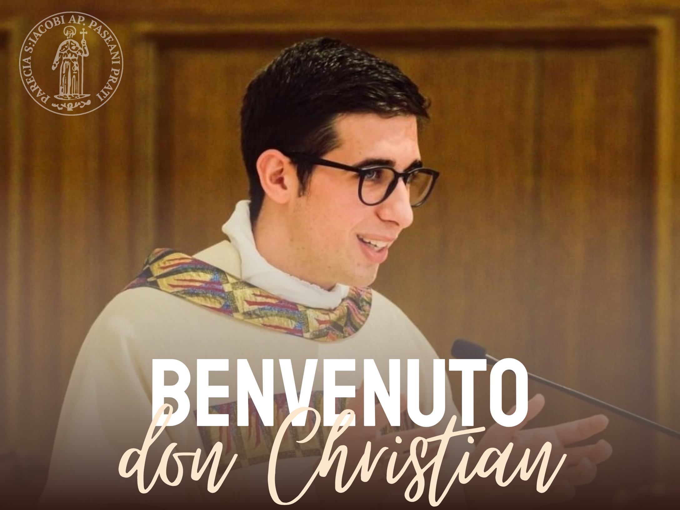 Benvenuto don Christian! Collaborerà nella CP